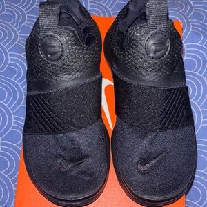 Nike Black Slip-On Sneakers